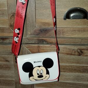 Mickey Mouse Crossbody Faux Leather Purse